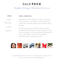 Gale Peck Graphic Design & Creative Services