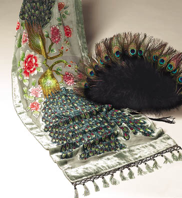 Peacock Aromatherapy Fan